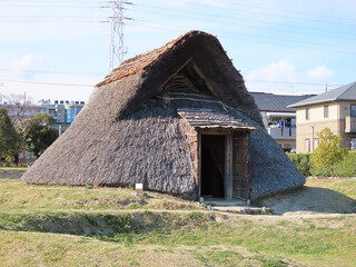 登呂遺跡の竪穴住居