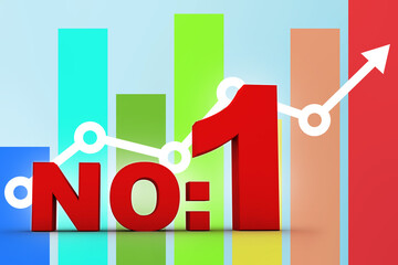 word no.1 - 3d rendering