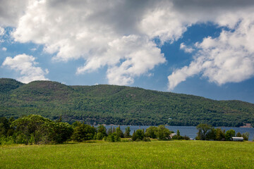  Summer scene at Willsboro Bay