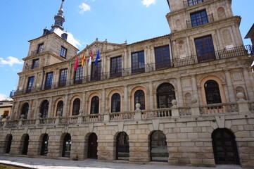 Fototapeta na wymiar Vistas del casco antiguo de Toledo