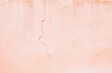 Damaged wall close up
