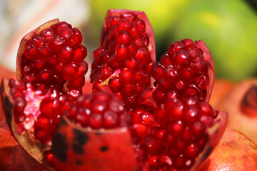 pomegranate seeds