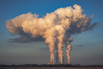 Jaenschwalde power plant in Germany