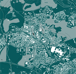 map of the city of Amadora, Portugal
