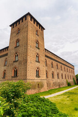 Medieval castle in Pavia, Italy