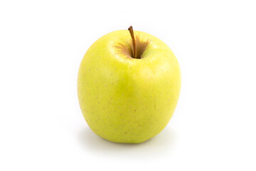 Manzana golden fondo blanco