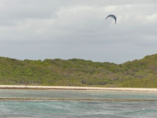 kitesurf aux caraibes