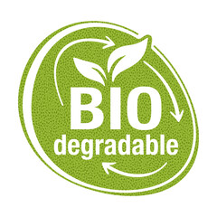 Speech bubble - biodegradable compostable polymers