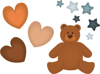 teddy bear with heart