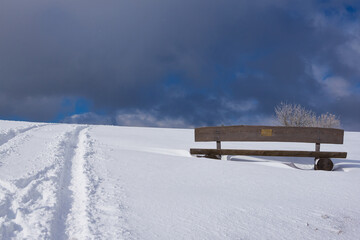 Winter in Altenberg im Osterzgebirge	