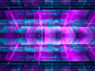 Abstract background in modern style - computer generated 3d illustration