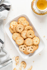 Butter cookies biscuits