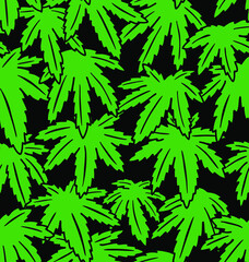 Marijuana Seamless Vector Pattern
- 446076495