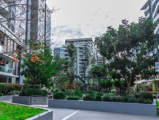 Naklejka premium Apartment building in inner Sydney suburb NSW Australia