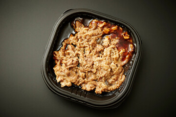 Beef Bulgogi Rice Bowl in Takeout Container