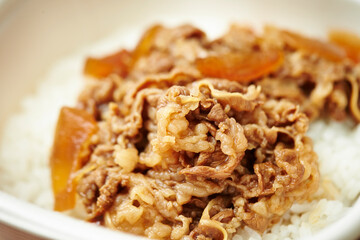 Beef Bulgogi Rice Bowl in Takeout Container