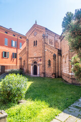 Fototapeta na wymiar The Santo Stefano church in Bologna