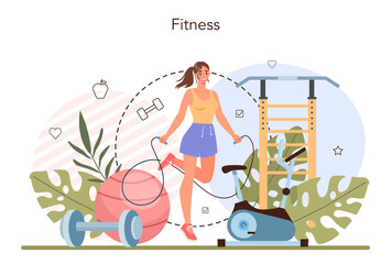 Weight loss concept. Idea of fitness and healthy diet. Overweight person