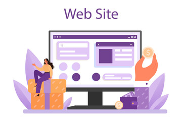 Customer relationship online service or platform. Commercial program