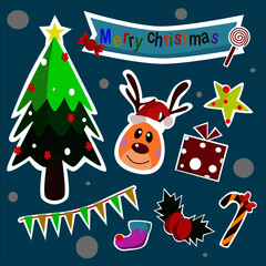 Christmas stickers 