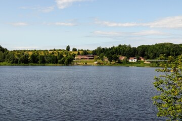 Fototapeta premium view of the river