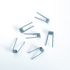 Hot vapor coil wire for E cigarette tool.