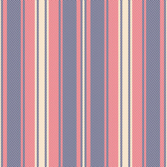 Stripe pattern vector in red, navy blue, beige. Herringbone textured dark vertical lines for dress, shirt, skirt, trousers, blanket, throw, other modern autumn winter fashion textile design.