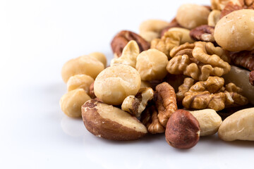 Large diversity of healthy nuts