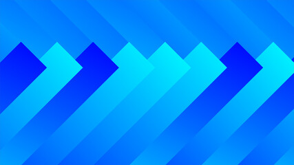 Naklejka premium Orange abstract template for card or banner. Blue metal background with reflections. Business background, silver, illustration. 