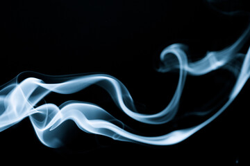 Smoke close up