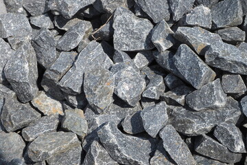 Natural gray stone. Granite background. High quality photo