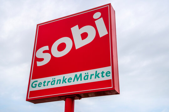Filiale der Firma Getr&auml;nkehandel SOBI in Schwabm&uuml;nchen