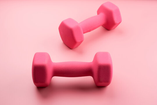 Gym Weights Pink Images – Browse 29,204 Stock Photos, Vectors, and Video
