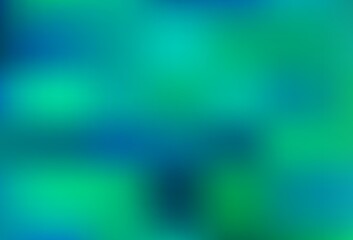 Light Blue, Green vector blur pattern.