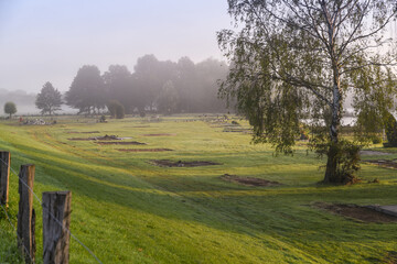 Verlassener Campingplatz
zweiter Tag nach dem Hochwasser in Kettwig und Mülheim an der Ruhr