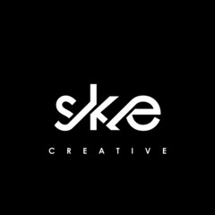 SKE Letter Initial Logo Design Template Vector Illustration