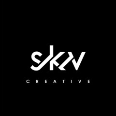 SKV Letter Initial Logo Design Template Vector Illustration
