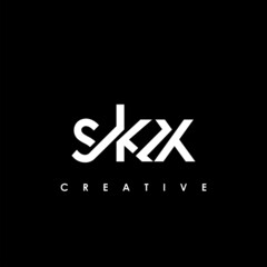 SKX Letter Initial Logo Design Template Vector Illustration	

