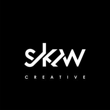 SKW Letter Initial Logo Design Template Vector Illustration