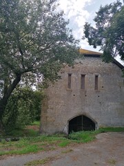 old stone house