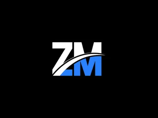 Foto op Aluminium Letter ZM Logo Icon, colorful zm logo image vector for business © VectorStar