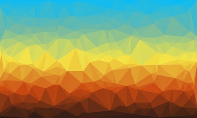 vibrant abstract colorful polygonal background