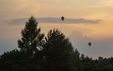 Balony na niebie © Katarzyna
