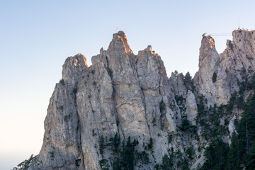 Top of Ai Petri mountain in Crimea