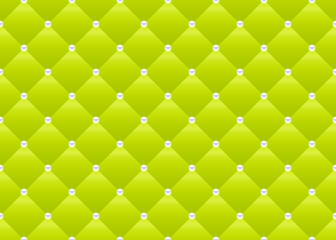 Yellow luxury background with beads. Seamless vector illustration. 