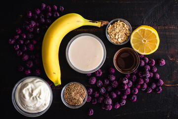 blueberry-muffin-smoothie-2-ingredients