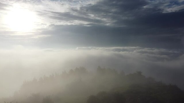 sobre las nubes 