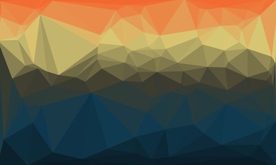 vibrant creative prismatic background with polygonal pattern