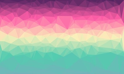 vibrant minimal multicolored polygonal background