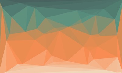 Fototapeta premium vibrant abstract colorful polygonal background